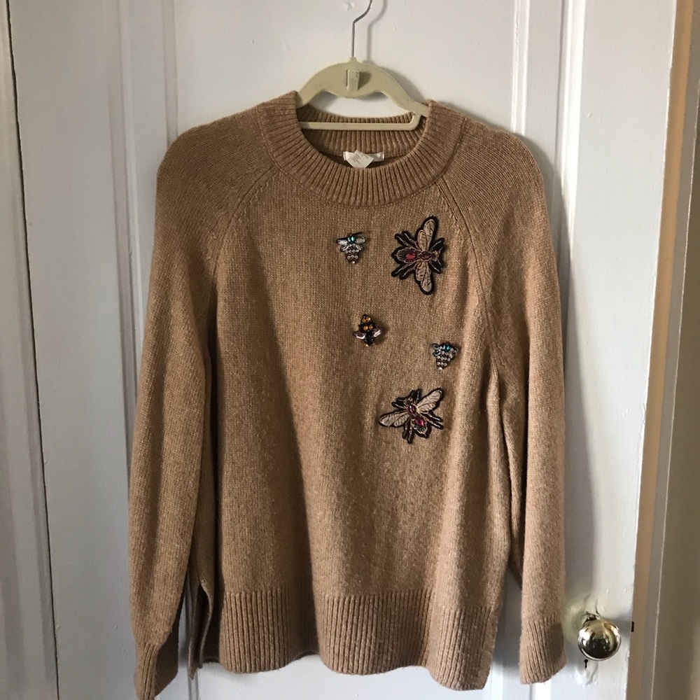H&M Jeweled Sweater